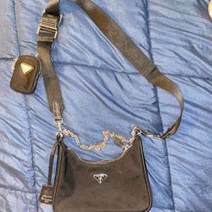 Prada nylon 2005 reedition shoulder bag
